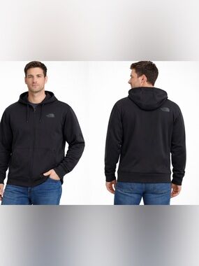 The North Face Black Full-Zip Hoodie